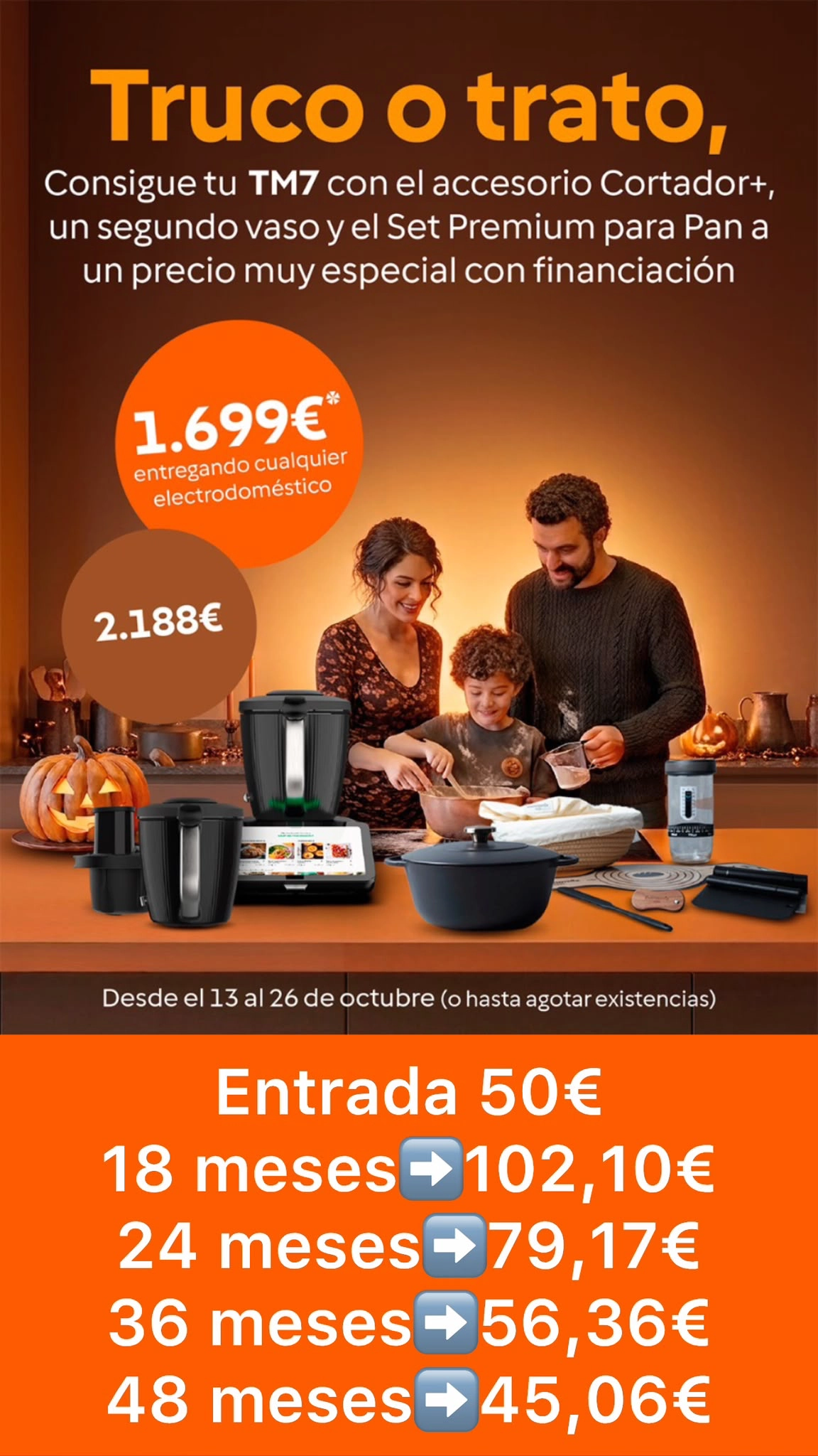 Último día para aprovechar la promoción del Thermomix TM7 con accesorios incluidos