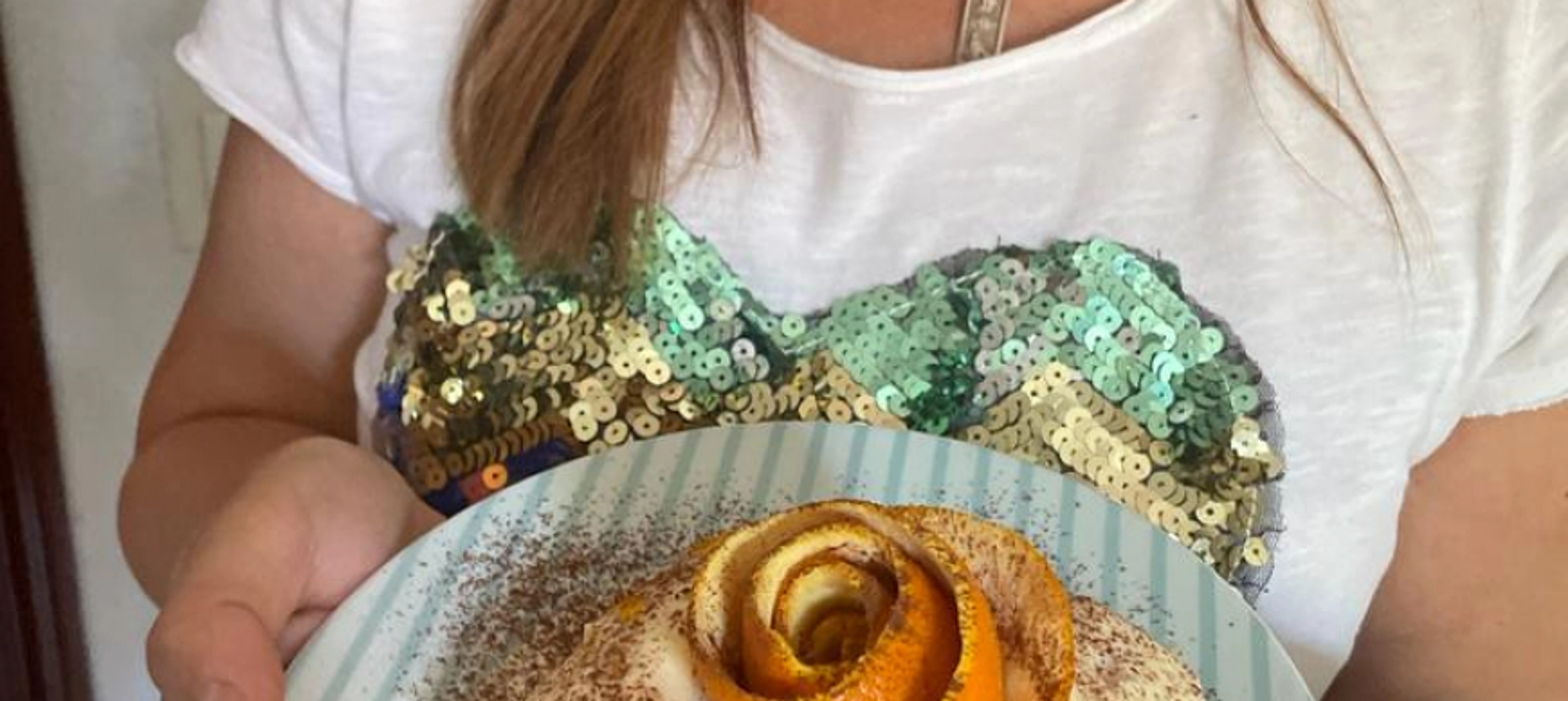 Tiramisú con licor de Naranja