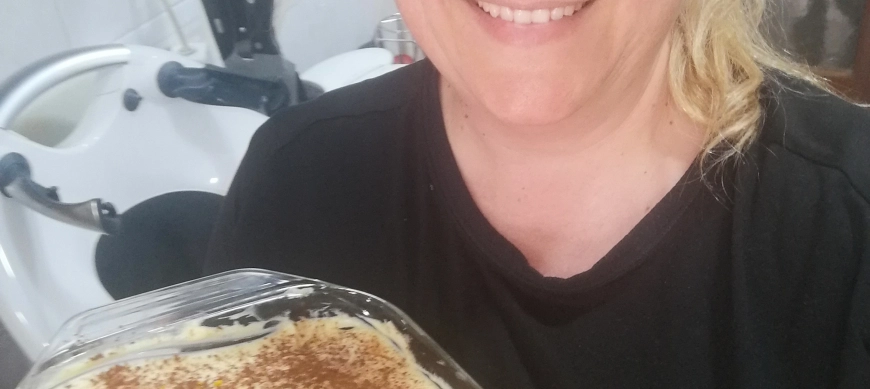 Tiramisú de naranja