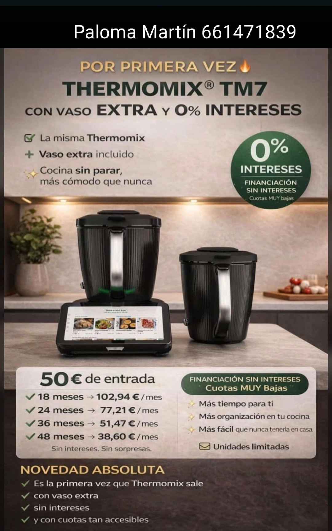 Promocion vaso + 2 años garantía extra