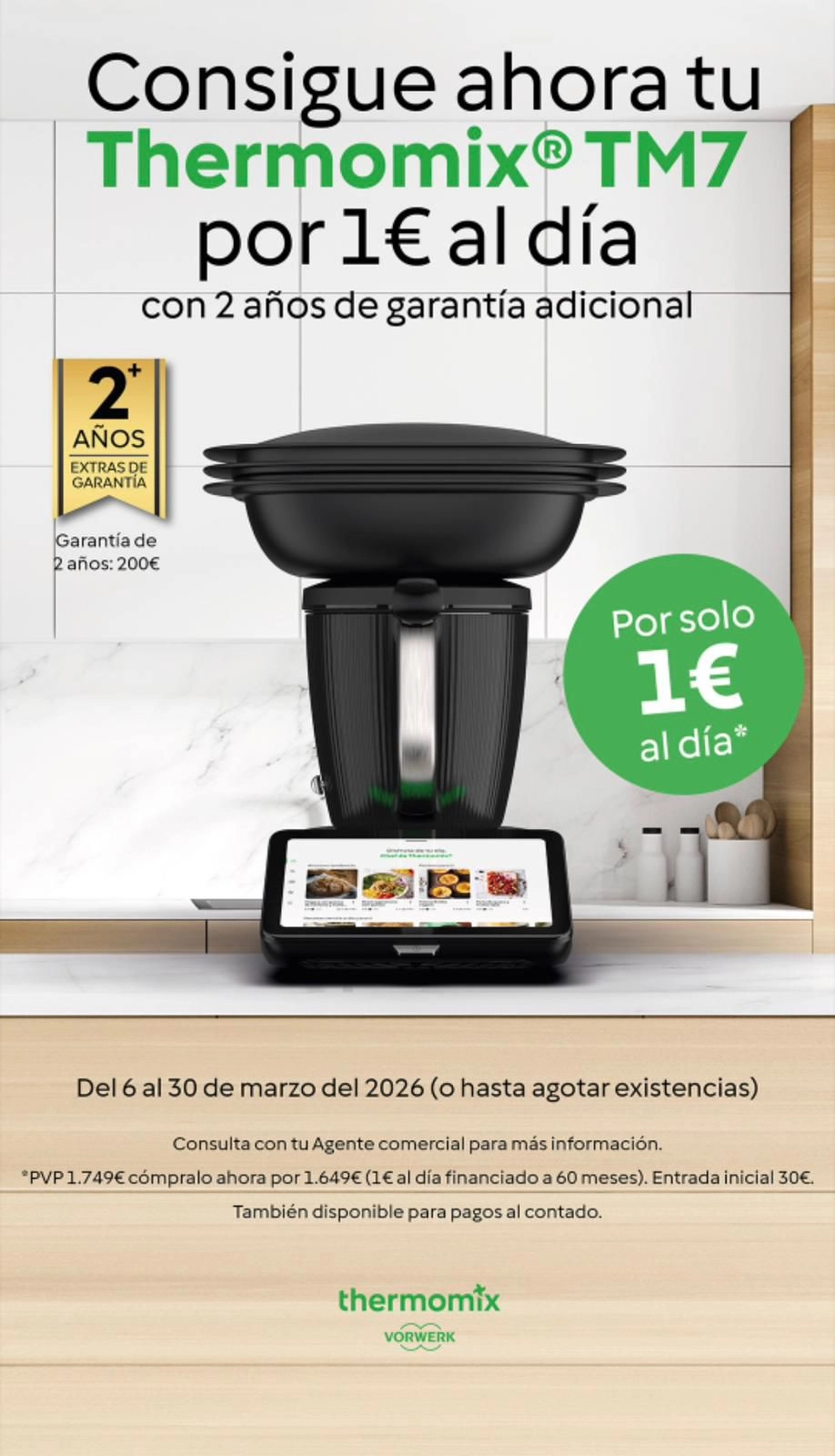 ¿Thermomix por menos de lo que cuesta un café? La verdad sobre la oferta de marzo (y el regalo de 200€)