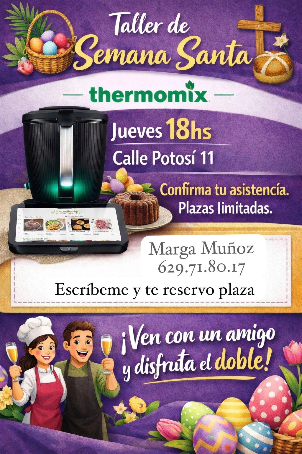 TALLER DE COCINA ESPECIAL SEMANA SANTA