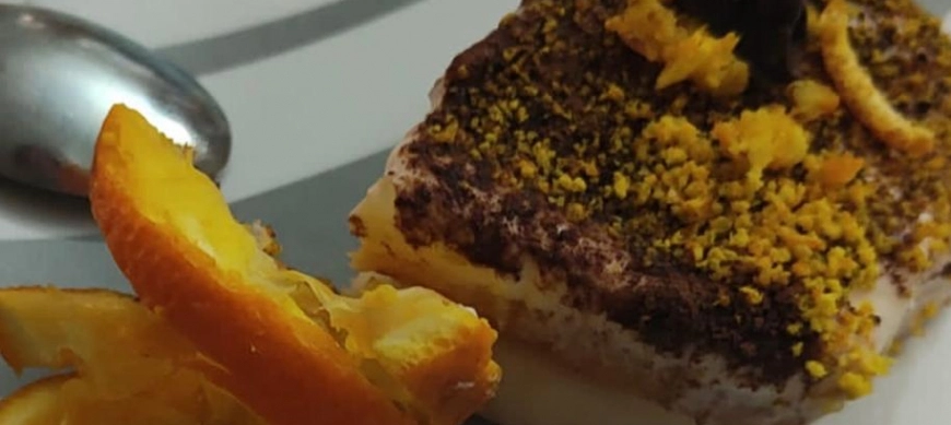 Tiramisú de Naranja