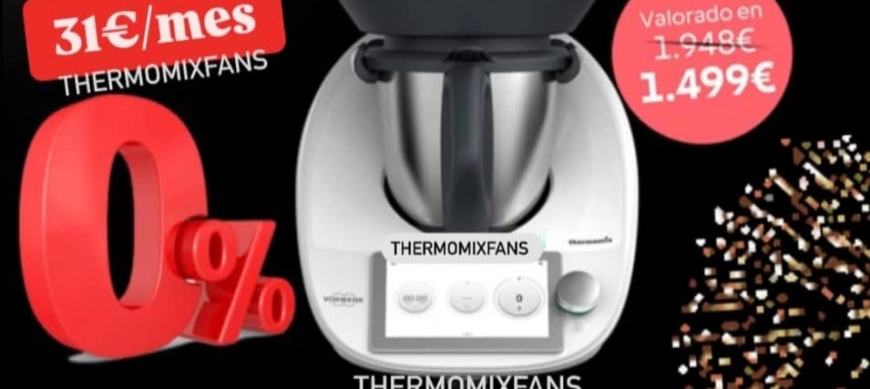 ¡¡ULTIMAS UNIDADES DE THERMOMIX 6!!!CON TODOS SUS COMPLEMENTOS DE REGALO .