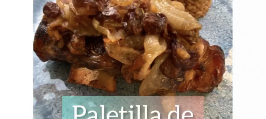 Paletilla de cordero al vacío