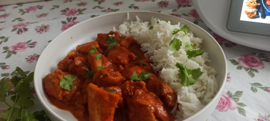 Cookidoo por el mundo: Curry cremoso de pollo hecho con thermomix