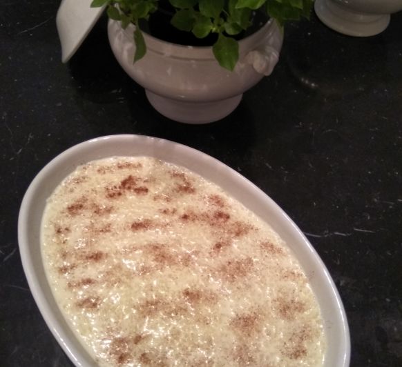 Arroz con leche sin azúcar