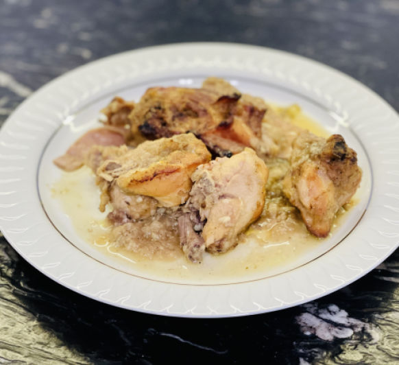 CONEJO AL TOMILLO . TODOS A DIETA!!!