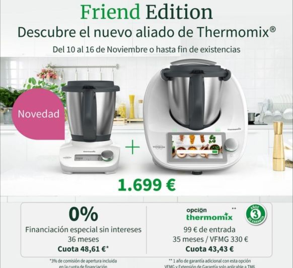 Últimos días para aprovechar las promociones de Navidad de Thermomix® 6