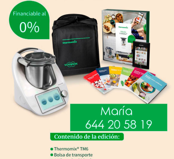 Tu Thermomix® con Edición Cookidoo y 0% de interes