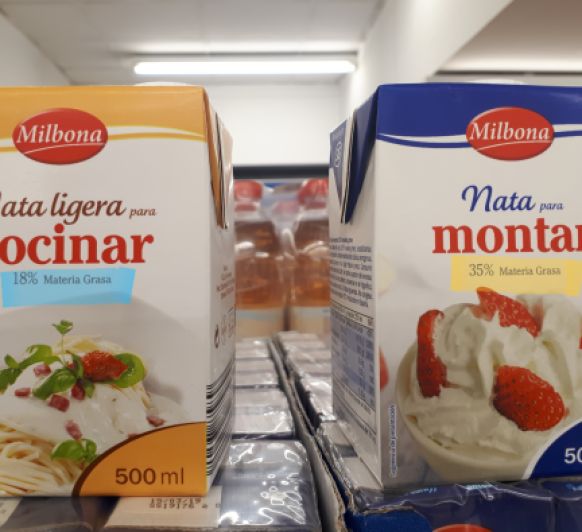 ¿Qué tipo de nata debo usar?