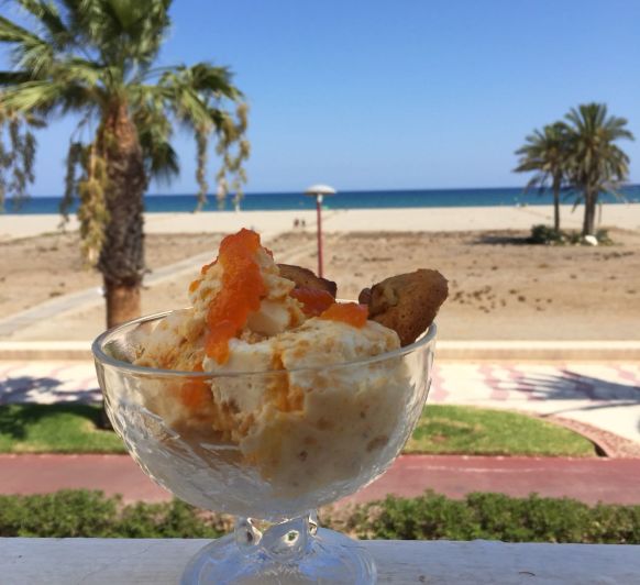 Helado de Carrot Cake