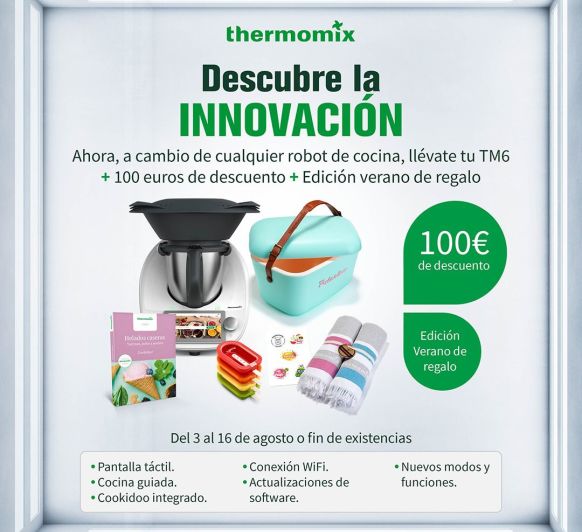 Descuento de 100€ en la compra de tu Thermomix®