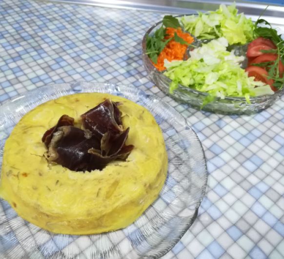Tortilla de patatas en Varoma