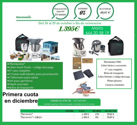 Último 0% para hacerte con tu Thermomix®
