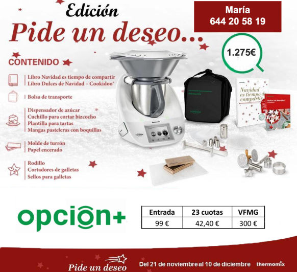 Esta navidad, pide un deseo, pide Thermomix®